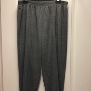 Grey sweater type pants